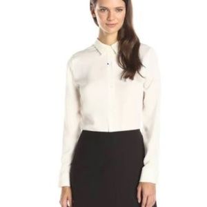 Theory 100% silk blouse, new